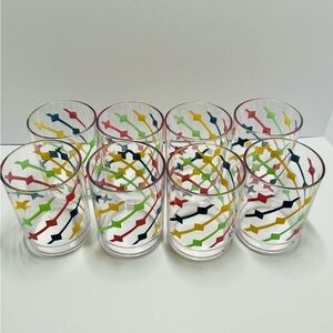 MCM (8) Acrylic Tumblers Cups Pastel Unbranded